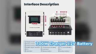 Cargador CC de 700 W CC Batería de arranque de 12 V