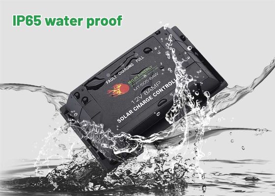 Buen precio 8A 12V 24V PWM controlador de carga solar IP65 impermeable controlador de carga solar pequeño en línea