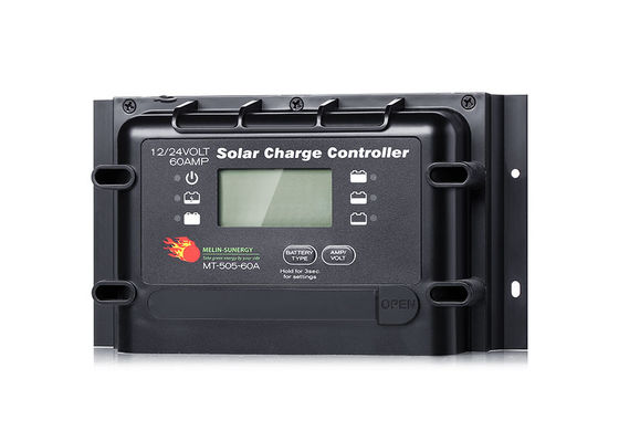 Regulador solar LED LCD IP22 60A 50A PWM para baterías AGM GEL WET Calcio LiFePO4 LTO