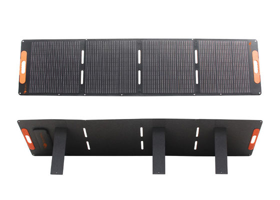 Buen precio IP65 Panel solar plegable portátil resistente al agua 200W Panel solar cargador de campamento en línea