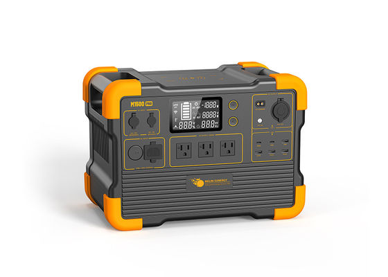 Buen precio Generador solar portátil de 2000W con batería de litio NCM de 1450Wh y salida de CA de 110V/220V en línea