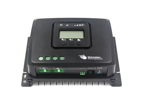 99.5% MPPT Control de carga solar de RV de seguimiento para montaje en superficie 195*130*70 mm