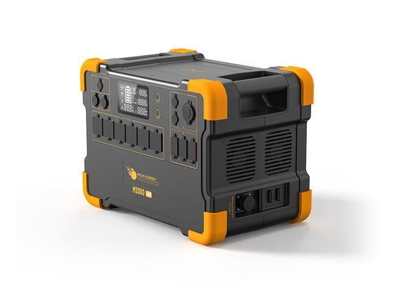 Generador de energía solar de batería de litio portátil de 2 kW