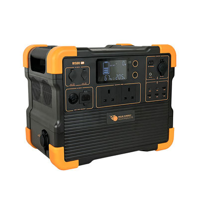 Pantalla LCD UPS Generador solar de 2200W Fuentes de energía de almacenamiento con múltiples puertos USB