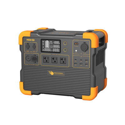 Buen precio Generador solar portátil de batería de litio de 1536 Wh con tiempo de carga de 2 horas y diseño ligero de 18 kg en línea