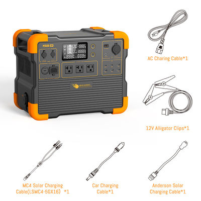 Buen precio Generador solar portátil de batería de litio ligero con inversor de onda sinusoidal pura de 2200W y tiempo de carga de 2 horas en línea