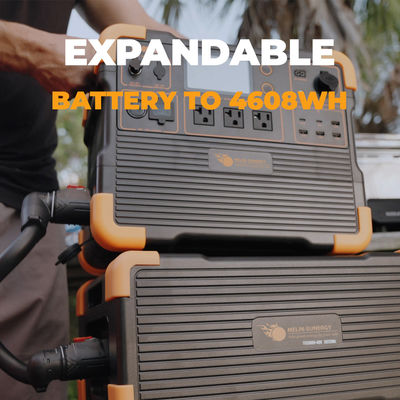 Buen precio Generador solar UPS de 2200W con batería LiFePO4 de 1536Wh, entrada solar de 600W y diseño ligero de 18 kg en línea