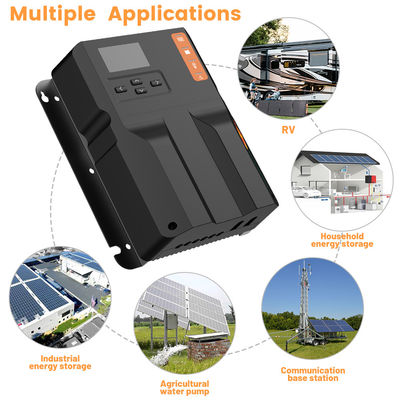 Control de carga solar MPPT de refrigeración natural 40A 150V Voltagem fotovoltaica máxima