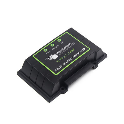 Buen precio Panel solar PWM impermeable IP67 negro y controlador de carga 12V 24V Indicador LED automático en línea