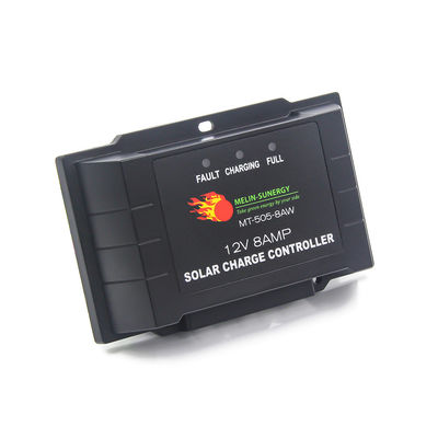 Buen precio 8A Smart 5 Etapa PWM Regulador de paneles solares Controlador de carga 12V 24V Voltado del sistema automático en línea
