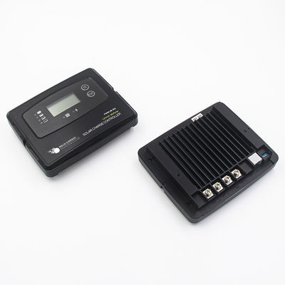 Buen precio Controlador de carga solar digital PWM 30A negro con 5 etapas de carga BMS Despierta en línea