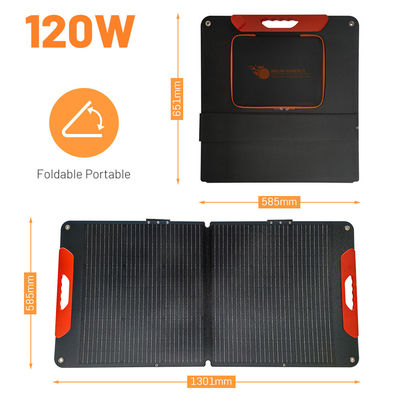 Buen precio Paneles solares plegables portátiles de 120 W en línea