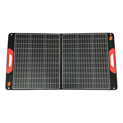 Pantalones solares plegables portátiles ligeros de 120 vatios cargador de baterías solares para vehículos recreativos al aire libre