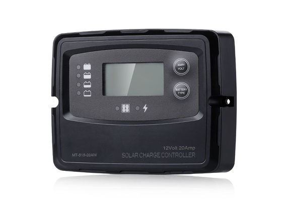 Controlador de carga solar digital inteligente de 12 voltios 10A IP67 a prueba de agua