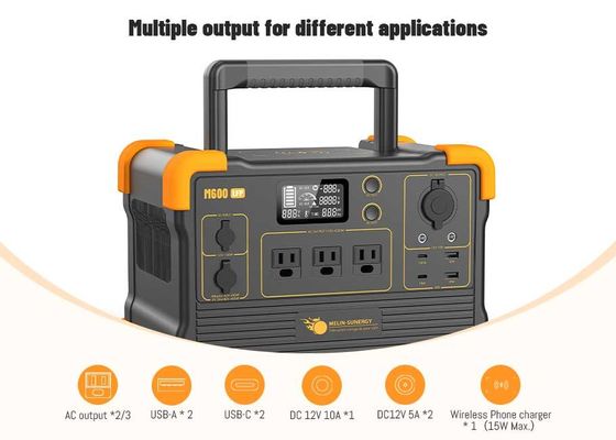 Generador solar portátil de carga rápida