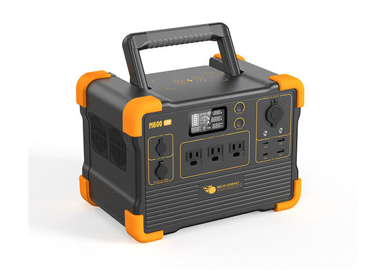 Estación de energía portátil con 3500 ciclos de vida útil de la batería, 1 año de garantía y controlador de carga MPPT integrado