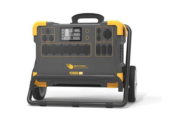 Buen precio Generador solar LiFePO4 de 22 kg con tiempo de carga de 2 horas y capacidad de batería de 1920Wh en línea