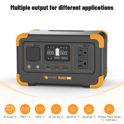 100W LFP Batería de iones de litio Generador solar Almacenamiento de energía solar Opciones de potencia múltiples