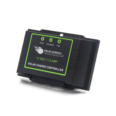 12A Compacto Agm Controlador de carga solar impermeable IP67 12V 24V automático