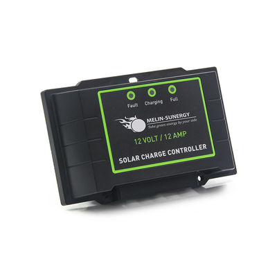 12A Controlador de carga solar inteligente PWM con carga de 5 etapas y protección múltiple