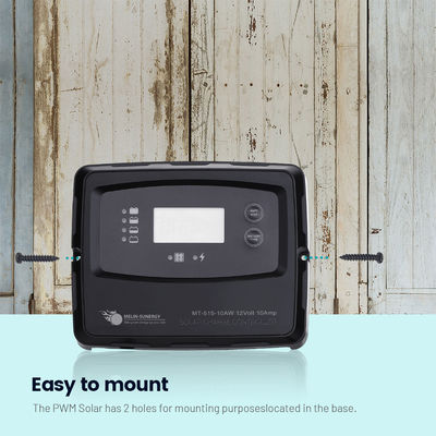 Regulador de carga de baterías solares de 12V 24V para sistemas de baterías de litio AGM LFP