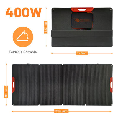 Buen precio ETFE paneles de energía solar portátiles IP65 400W paneles solares plegables para RV en línea