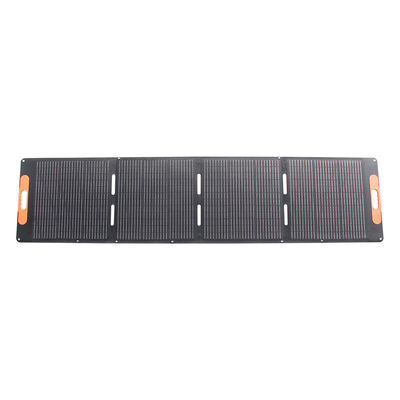 Buen precio Kit de panel solar plegable portátil de 200W con eficiencia de celda solar del 22% y corriente de 10A para carga móvil en exteriores en línea