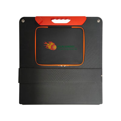 Panel solar plegable portátil de 120W con 22% de eficiencia y cubierta frontal ETFE